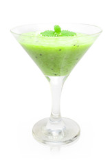 Cocktail of kiwi