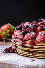 Palacin with strawberries