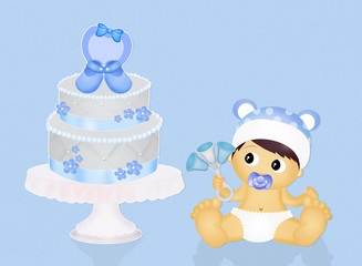cake for baptism