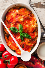 delicious eggplant parmigiana