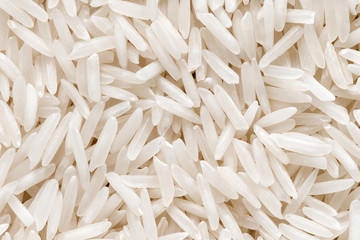 White rice background. Close up, top view, high resolution product.
