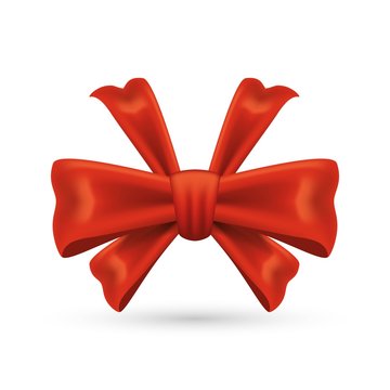 Realistic Red bow