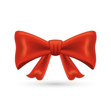 Realistic Red bow