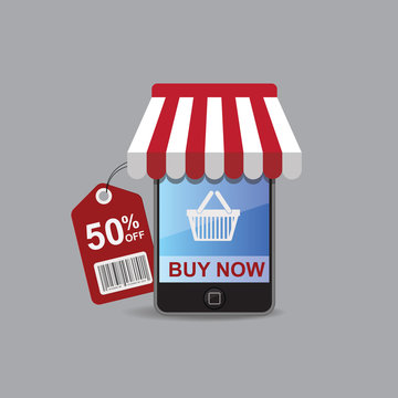 Online mobile shopping