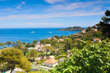 Naklejka na ściany i meble Luxury Resort, French Riviera, Côte d'Azur