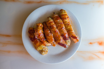 Bacon Wrapped Chicken