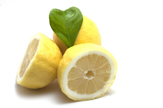 limoni con foglia a cuore