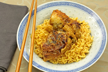 poulet sauce curry 19052016