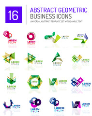 Abstract business icons