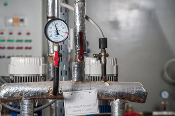 Industrial boiler equipment.