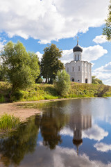 Fototapeta na wymiar Russian famous church