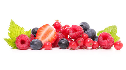 assortment of berries