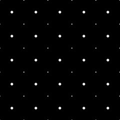 Obraz na płótnie Canvas Pattern geometric seamless monochrome minimalistic dots