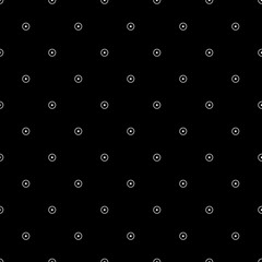 Pattern geometric seamless monochrome minimalistic dots