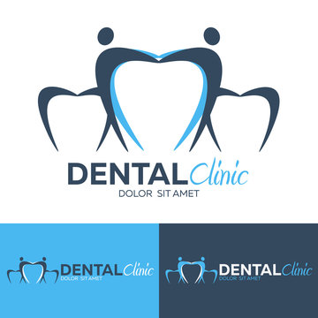 Dental logo. Dental clinic. Dentist Logo. Vector logo