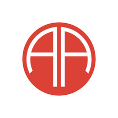 Double A Symbol. Letter A Symbol. Creative Design. Word Art. Text Style