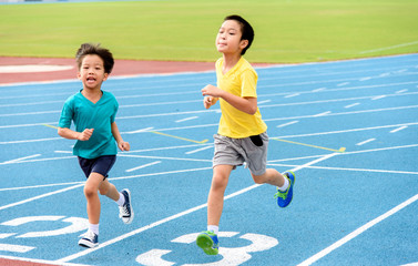 Child running