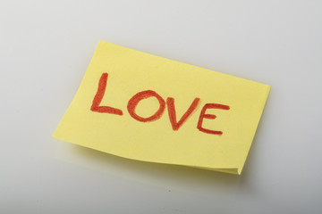 love reminder leaflet