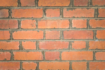 Red Brick wall texture surface