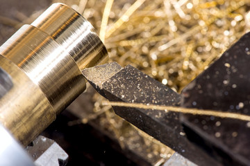 machining on a lathe