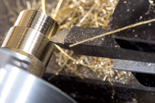 machining on a lathe