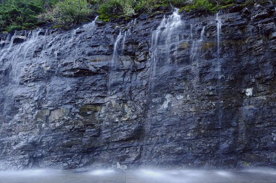 Haystack Creek and the Wheeping Wall
