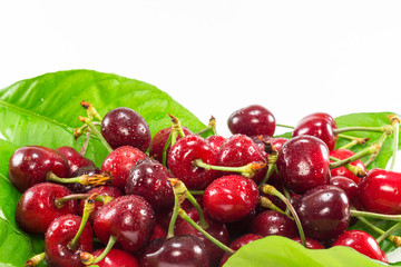 Isolated Cherry Fruit