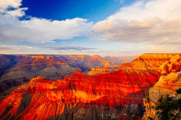 Selbstklebende Fototapete Schlucht Mather Point, Aussichtspunkt, Grand Canyon National Park, Arizona, U
