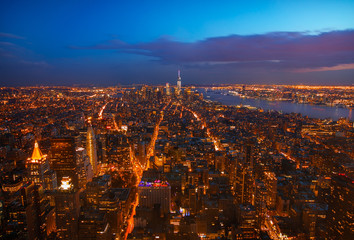 New York Manhattan at Night
- 111119334