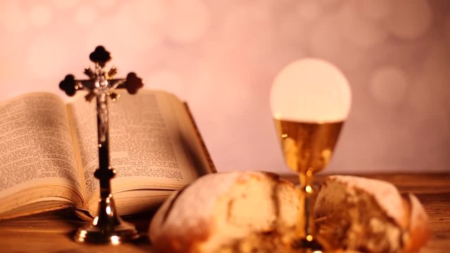 Holy communion for christianity religion