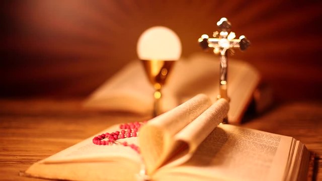 Eucharist, sacrament of communion background 