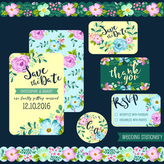 Wedding Stationery Spring Flower