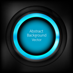 black circle Abstract background Vector