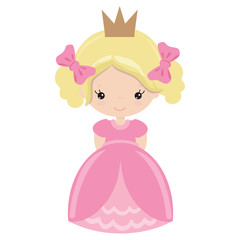 Cute princess vector illustration
