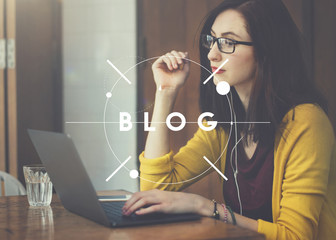 Blog Blogging Blogger Content Lifestyle Online Concept