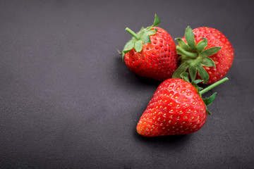 Fresh strawberries