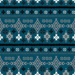 Tribal art boho, ethnic seamless pattern 