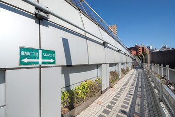 Obraz premium 乃木坂トンネル 