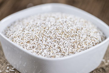 Puffed Amaranth (selective focus)