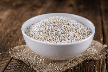 Portion of puffed Amaranth (selective focus)