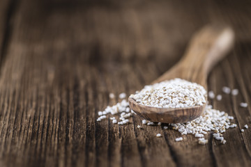 Puffed Amaranth (selective focus)
