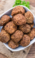 Portion of Meatballs