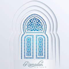 Ramadan Kareem Mosque arabic pattern door