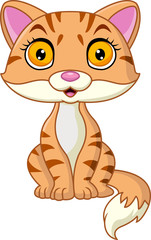 Cute cat cartoon