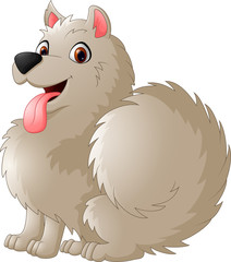 Cute puppy cartoon