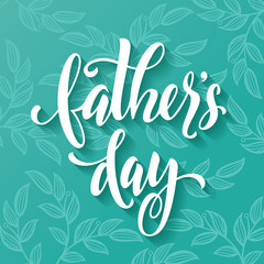 Obraz premium Father's Day greeting card with paisley pattern.