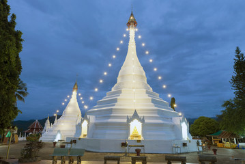 Fototapeta premium Mae Hong Son landmark,Thailand