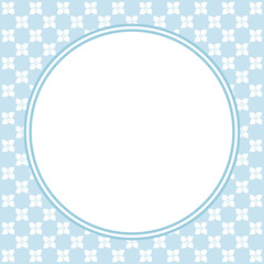 Vintage frame template