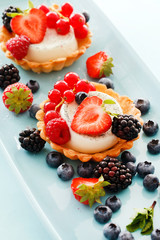 berries tart