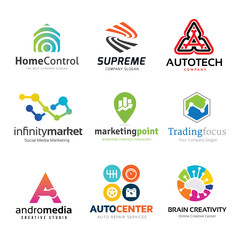 Logo set,Logo collection,creative logo set,vector logo template